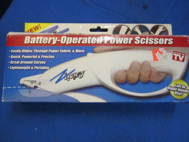 Battery operated power scissors...