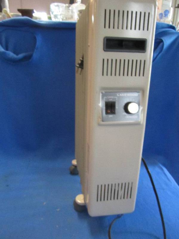 Lakewood space heater on caster whe...