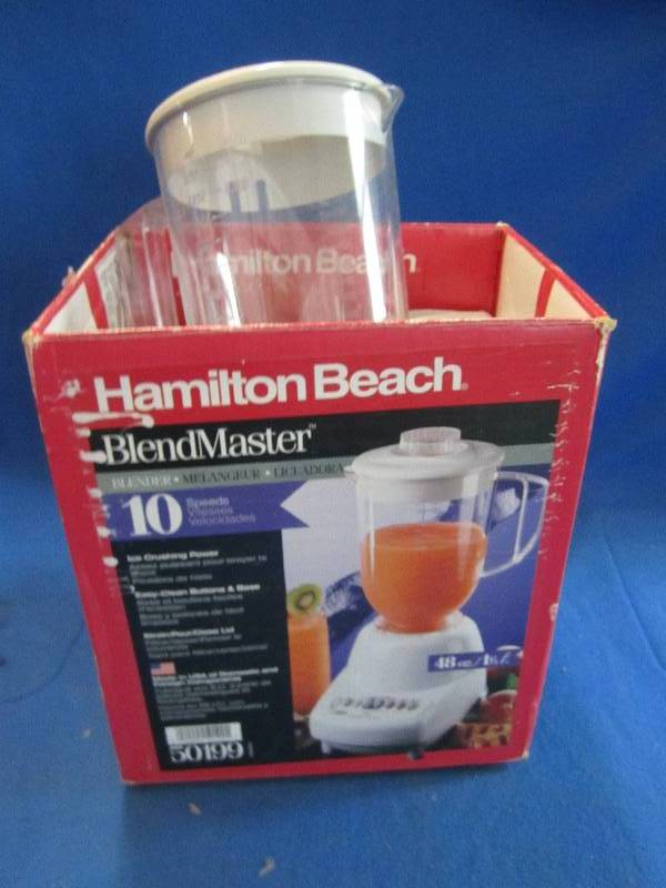 Hamilton Beach blender...
