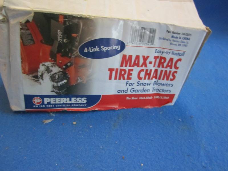 Max Trac tire chains...