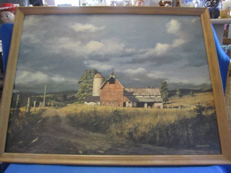 Farm Scene 43 x 33...