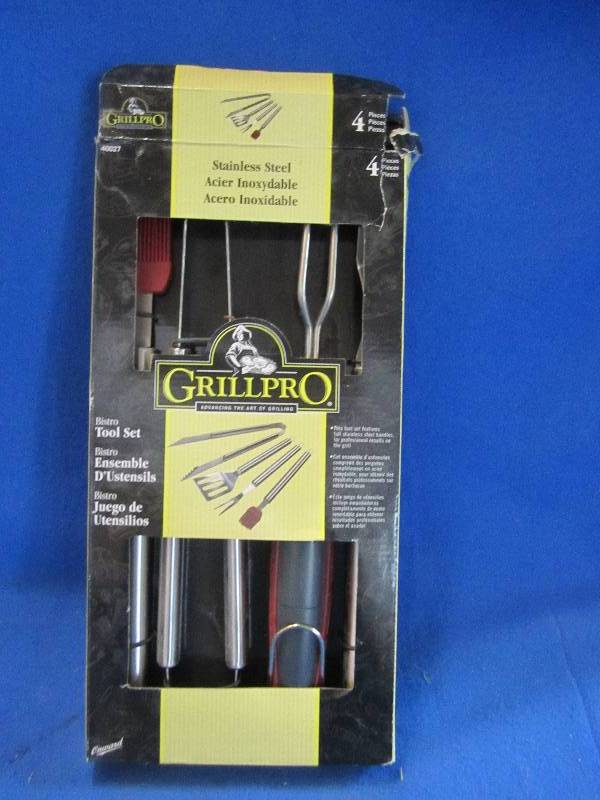 Grill Pro grilling tool set...