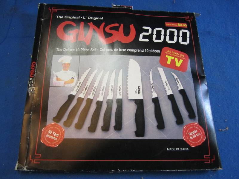 Ginsu knife set...