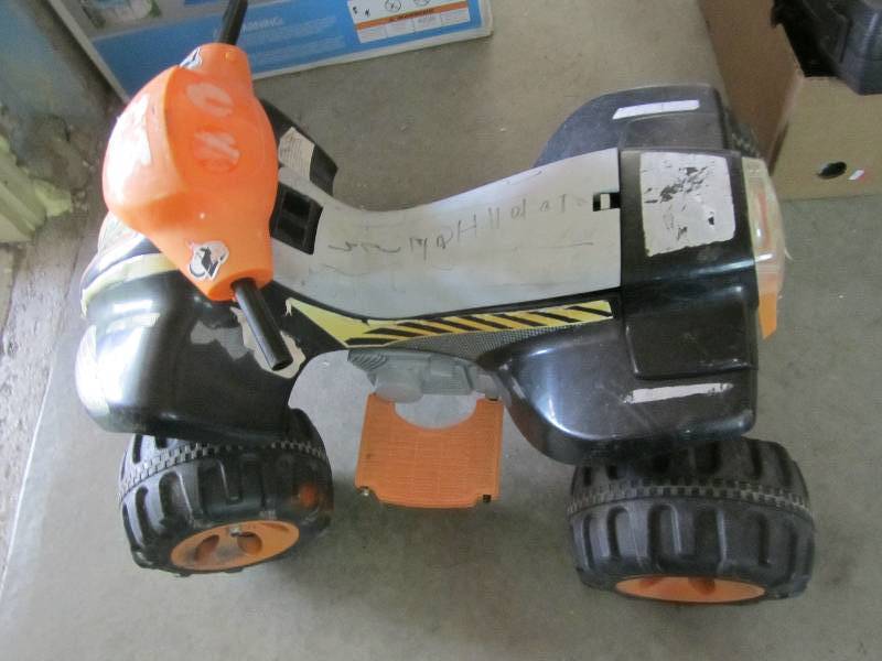 Plastic kids 4 wheeler...