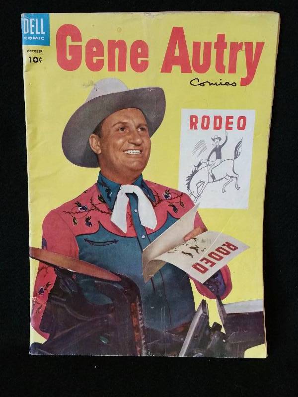 lot 40 image: 1954 Dell Gene Autry Comic #92