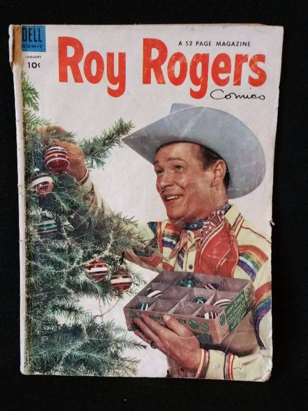 lot 42 image: 1954 Dell Roy Rogers Comic #73