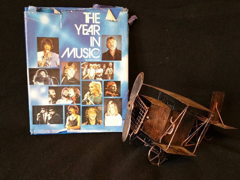 lot 43 image: 1979 The Year In Music  Musical Metal Airplane
