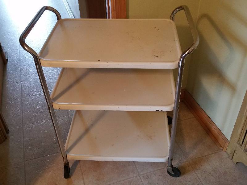 lot 52 image: Vintage Metal Cart