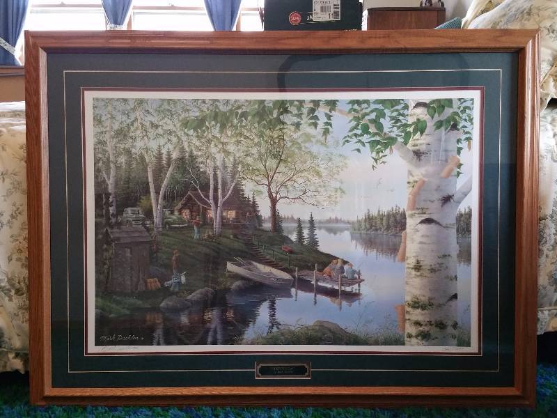 lot 54 image: Opening Day Signed & Numbered Mark Daehlin Artwork