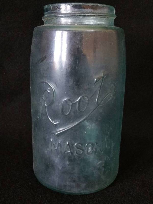 lot 86 image: Root Mason Jar