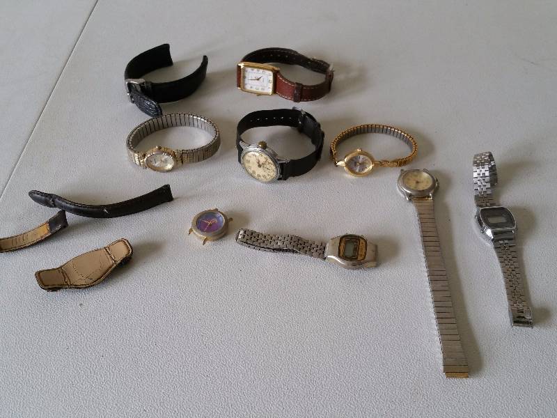 lot 230 image: Group of Vintage Watches, Elgin, Etc.