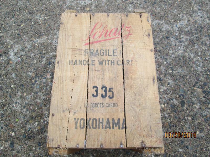 lot 14 image: Shipping Crate From Black Forest, Germany