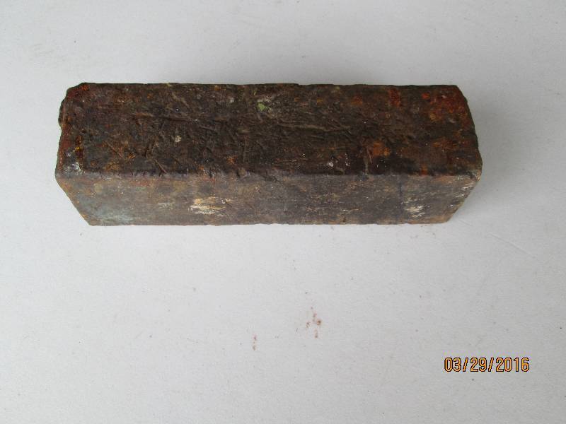 lot 158 image: Solid Steel Bar  Anvil