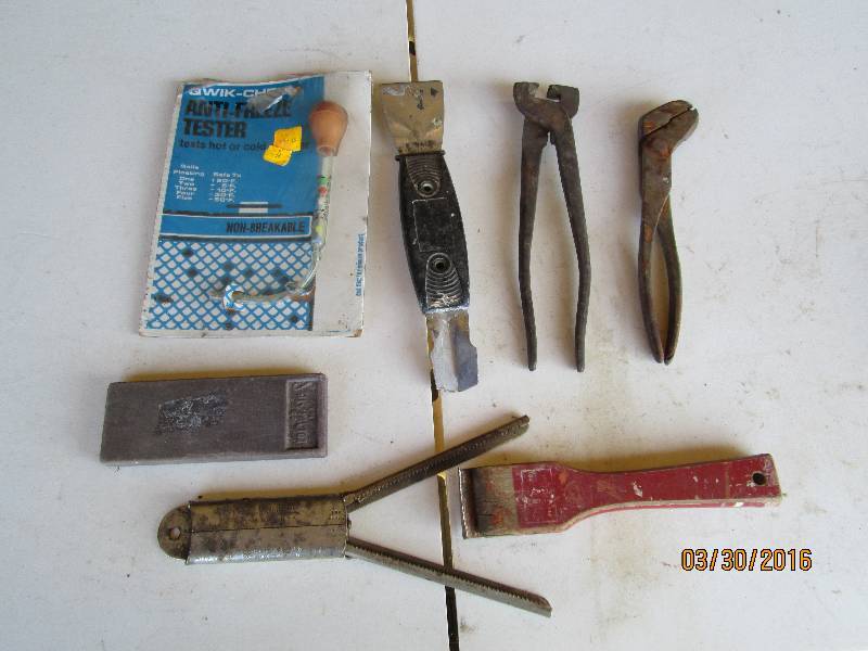 lot 168 image: Old Hand Tools