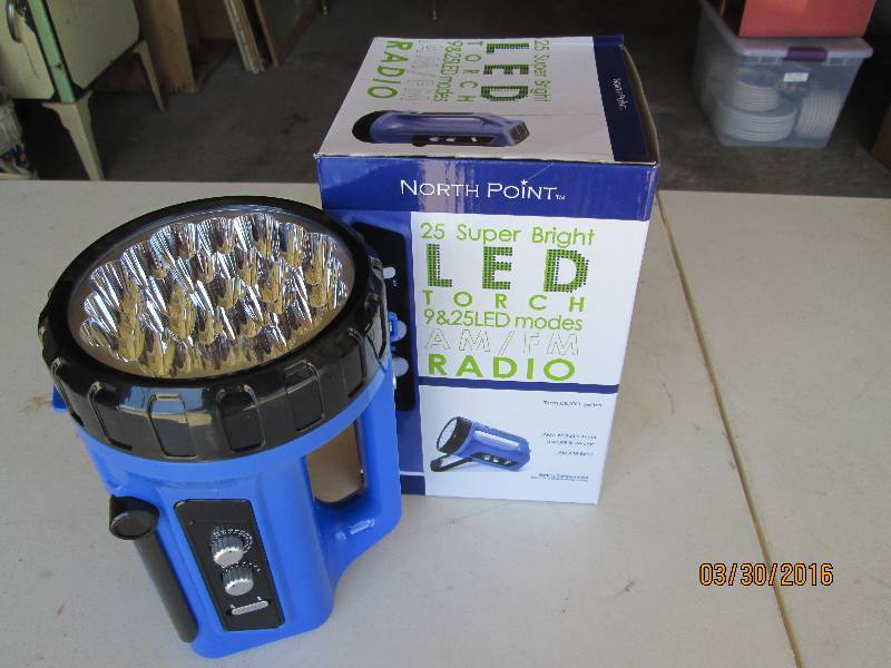 lot 188 image: North Point AMFM Radio Led Light