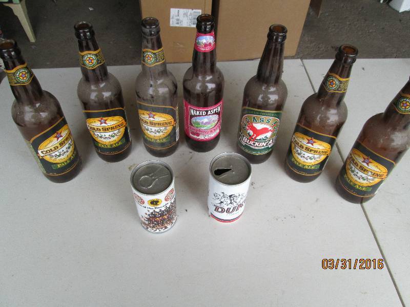 lot 257 image: Beer Bottles & Cans