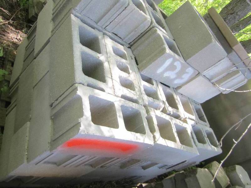 Pallet of approximately 70 concrete...