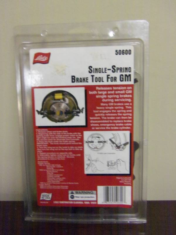 Single Spring Brake Tool For GM