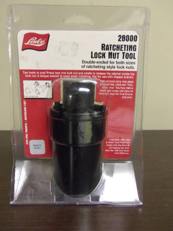 Ratcheting Lock Nut Tool