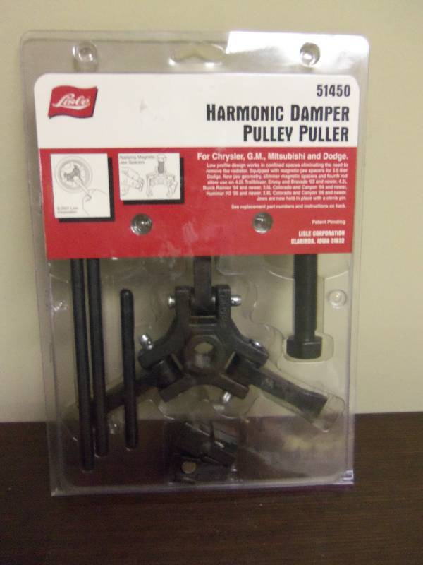 Harmonic Damper Pulley Puller