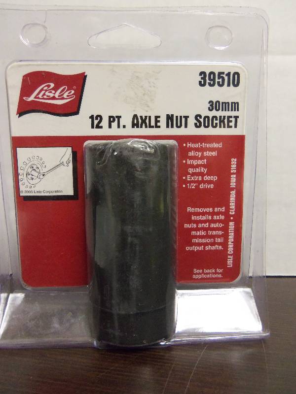 12 PT. Axle Nut Socket
