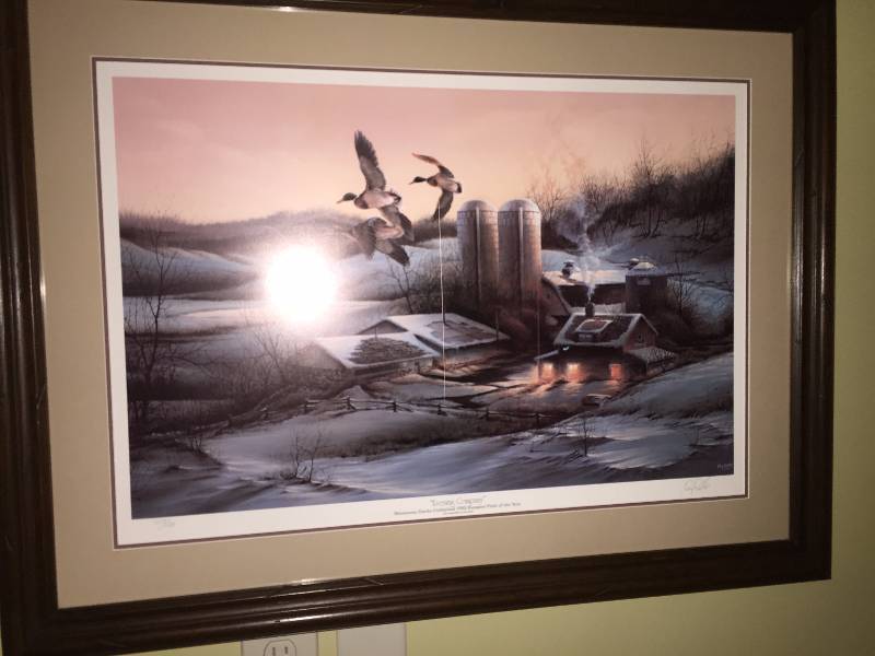 lot 4 image: Terry Redlin, Evening Company, Signed, Numbered, Certificate of Authenticity