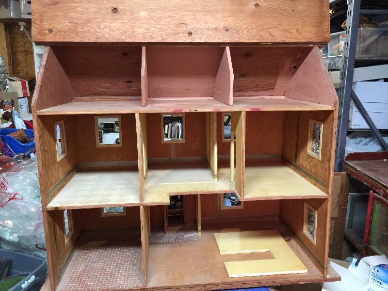 handcrafted dollhouse