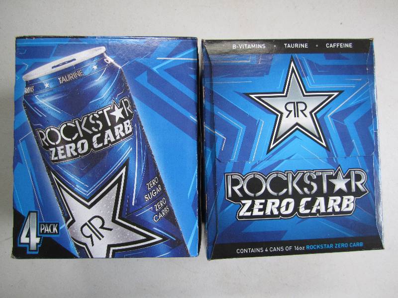 2 four packs, 8 cans of 16oz Rock S...