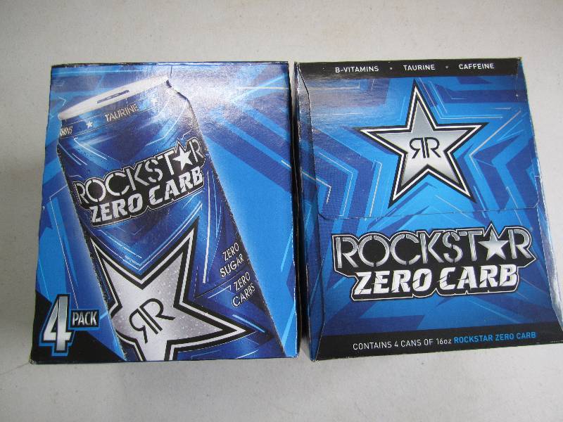 2 four packs, 8 cans of 16oz Rock S...
