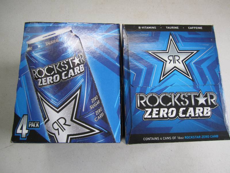 2 four packs, 8 cans of 16oz Rock S...