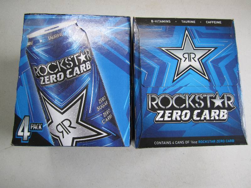 2 four packs, 8 cans of 16oz Rock S...