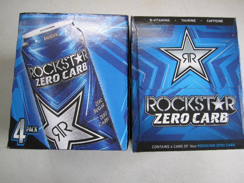 2 four packs, 8 cans of 16oz Rock S...