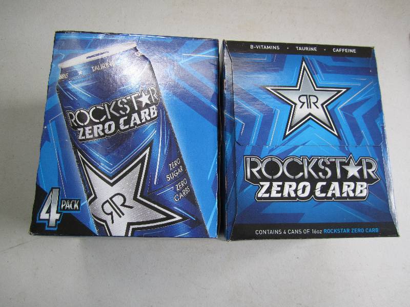 2 four packs, 8 cans of 16oz Rock S...