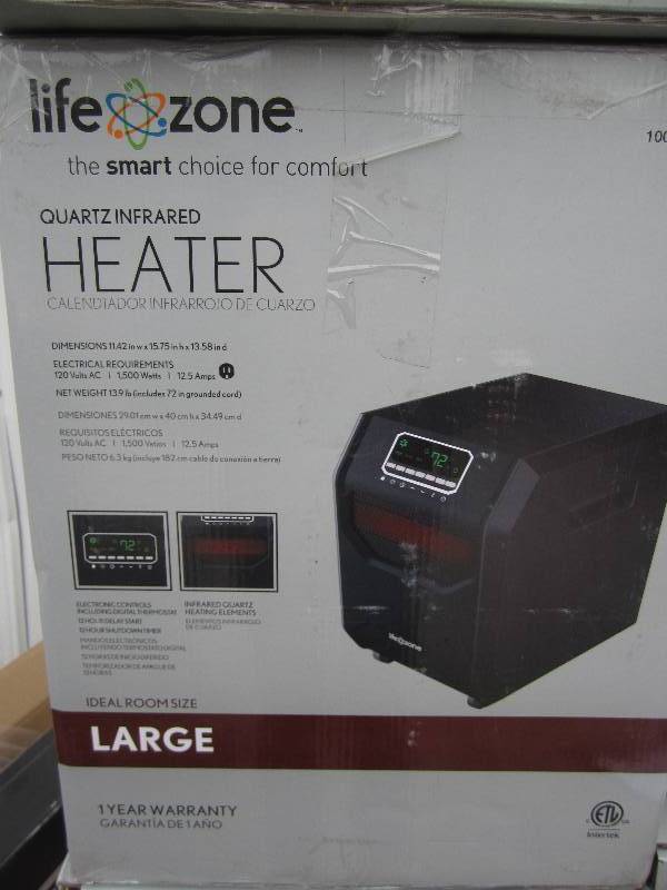 1 Lifesmart Model # ZCHT1001US  150...