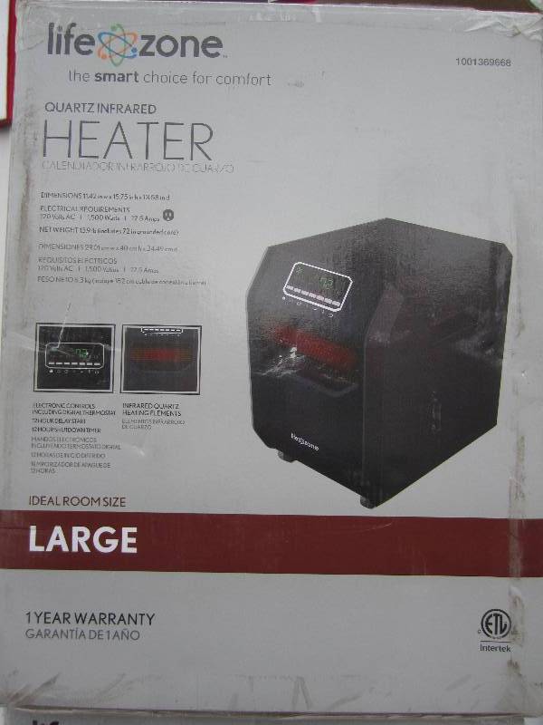 1 Lifesmart Model # ZCHT1001US  150...