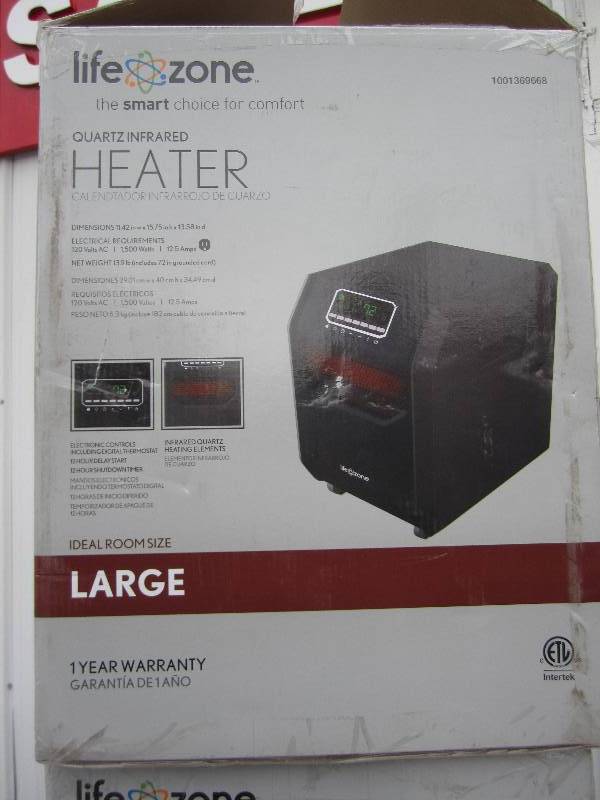 1 Lifesmart Model # ZCHT1001US  150...