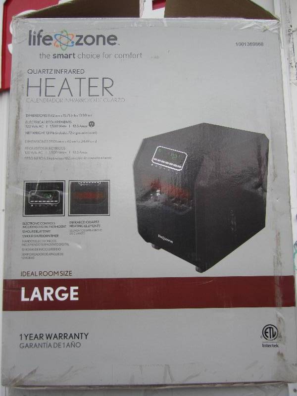 1 Lifesmart Model # ZCHT1001US  150...
