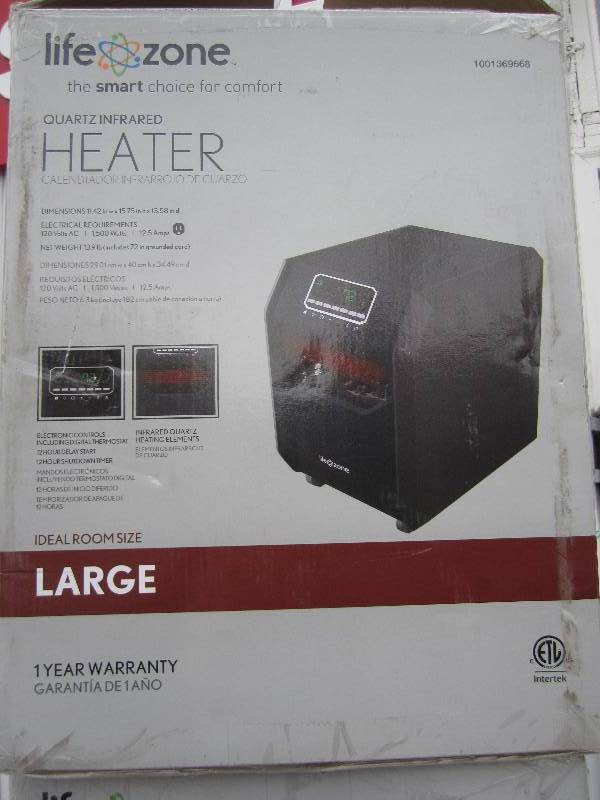1 Lifesmart Model # ZCHT1001US  150...