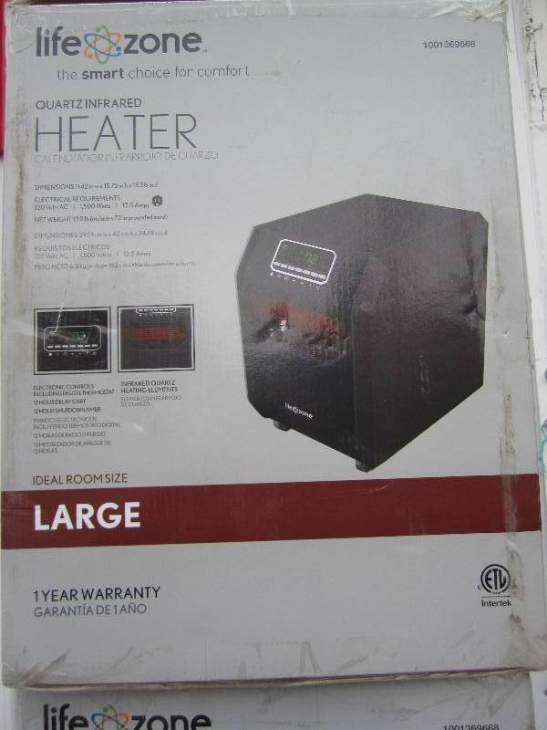 1 Lifesmart Model # ZCHT1001US  150...