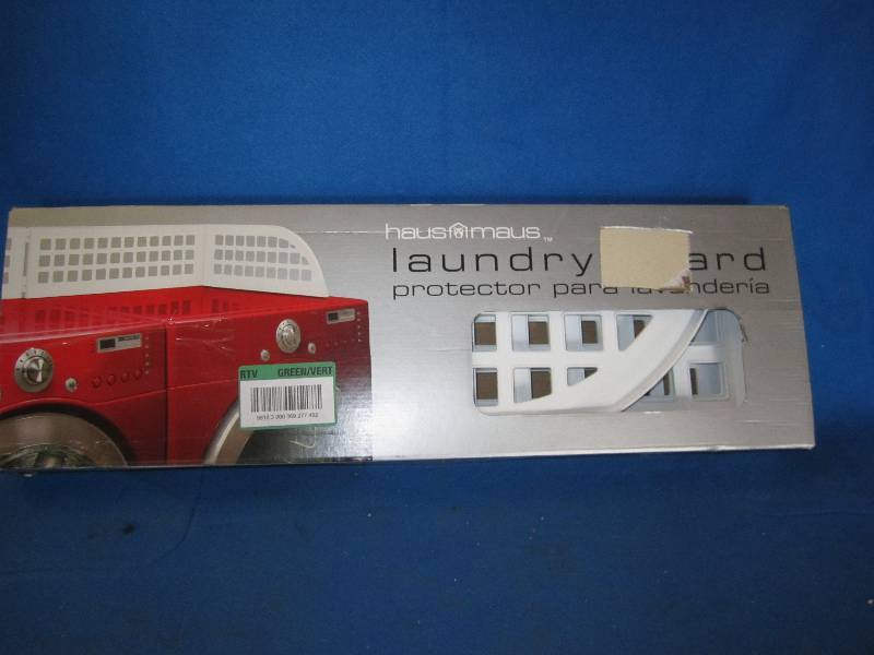 Adjustable Laundry Guard for Front Loading Washers and Dryers