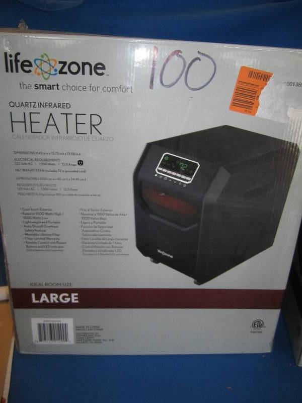 Lifesmart Model # ZCHT1001US  1500-...