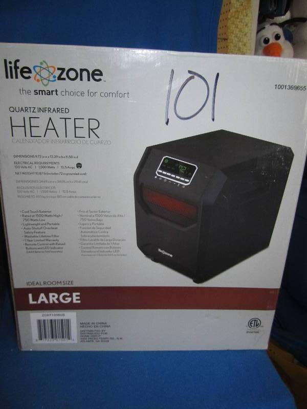 Lifesmart Model # ZCHT1056US  1,500...