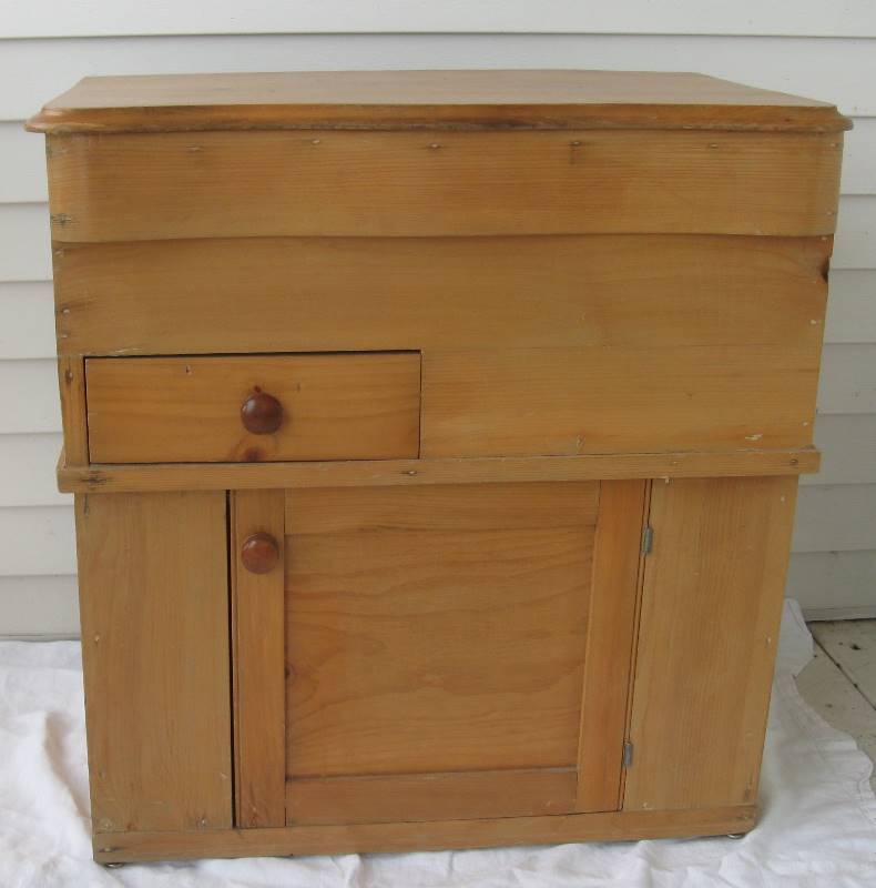 Antique Pine Wash Stand May Estate Auction KBID