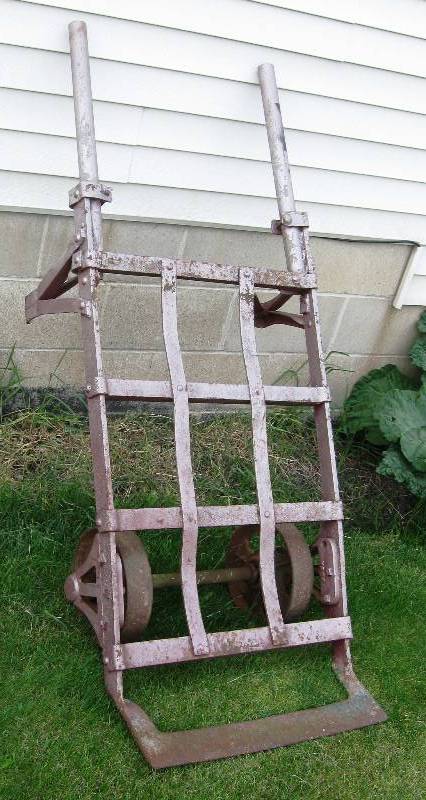 lot 14 image: Vintage, Heavy Duty, Hand Truck, Dolly, Cart