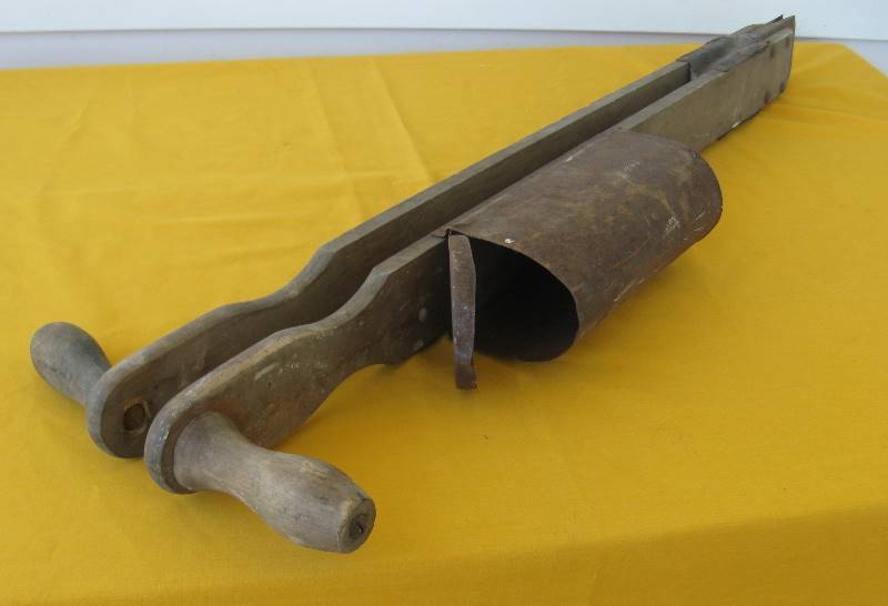 lot 38 image: Antique ACME Wood Hand Corn Planter