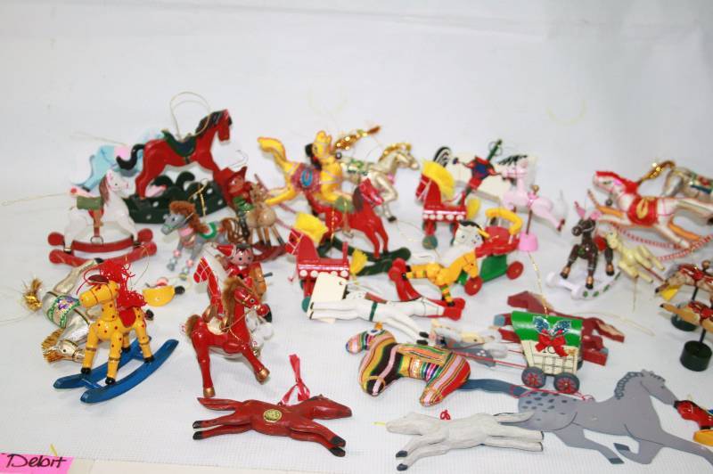 Rocking Horse xmas ornaments