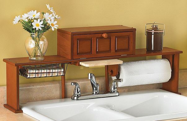 Over the sink shelf