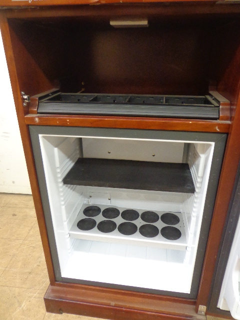 BarTech Wood Refrigerator