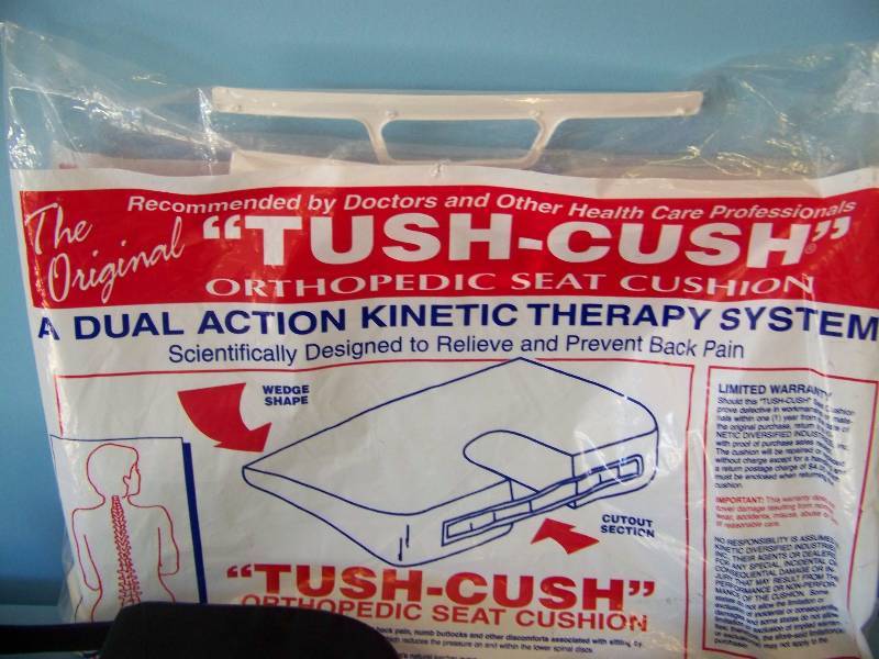 lot 69 image: (2) Tush-Cush Sitting  Back  Lower Body Support Pads