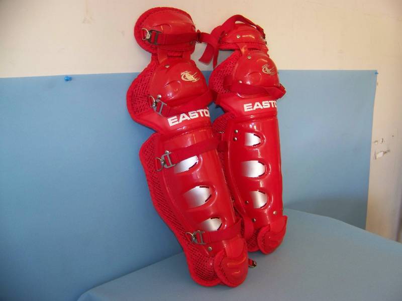 lot 27 image: Easton, Stealth, Baseball  Softball Shin Guards - BRAND NEW